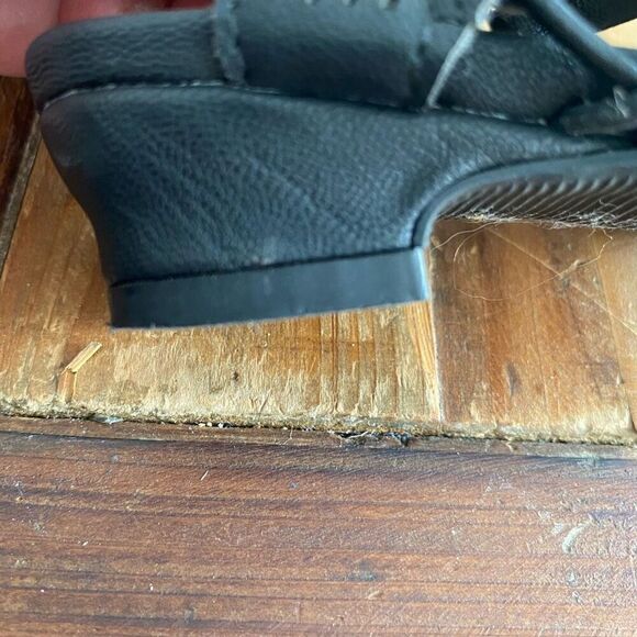 Girls High Top Sandal Black Greek Grecian Style Toddler Size 5 - Picture 9 of 15